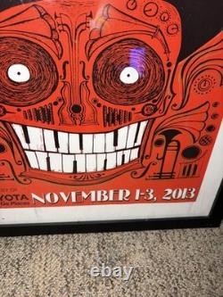 VOODOO Fest 2013 Official Poster New Orleans CURE PEARL JAM SCREEN PRINT