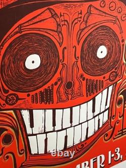 VOODOO Fest 2013 Official Poster New Orleans CURE PEARL JAM SCREEN PRINT