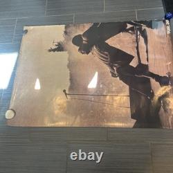 Vintage 1990s Pearl Jam Live Back to Back Original Giant Subway Poster 56 x 40