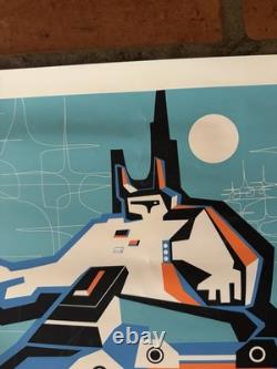 Vintage 2000 Pearl Jam & Sonic Youth FLA Concerts Original Silk Screen Poster