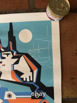 Vintage 2000 Pearl Jam & Sonic Youth FLA Concerts Original Silk Screen Poster