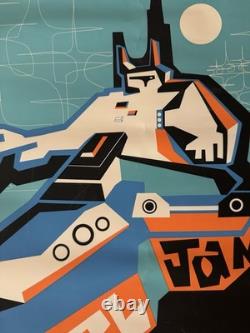 Vintage 2000 Pearl Jam & Sonic Youth FLA Concerts Original Silk Screen Poster