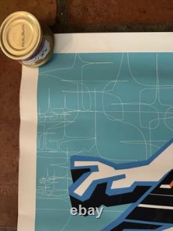 Vintage 2000 Pearl Jam & Sonic Youth FLA Concerts Original Silk Screen Poster