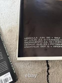 Vintage Pearl Jam 1998 North American Yield Tour Poster 33 x 23.5 Ames Bros