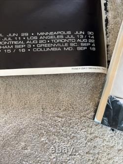 Vintage Pearl Jam 1998 North American Yield Tour Poster 33 x 23.5 Ames Bros