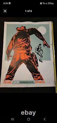 Vintage Pearl Jam Poster