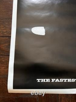 Vintage Pearl Jam VS Poster-England-24x33.5 Eddie Vedder 90's Fastest Selling